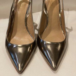 Coach Metallic Bronze Slingback Pump Size 8.5